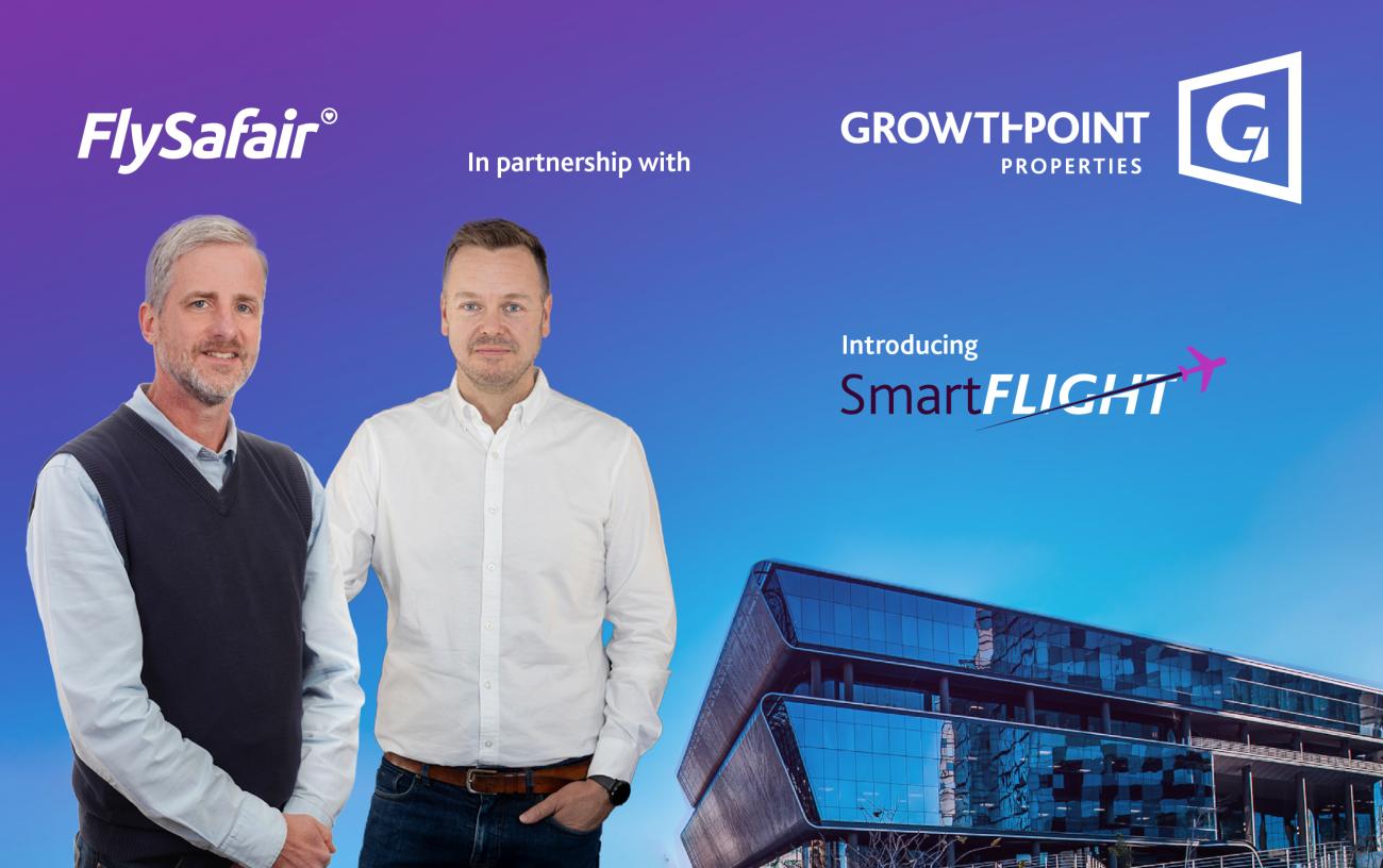 Growthpoint and FlySafair launch industry-first travel benefit for Joburg office tenants