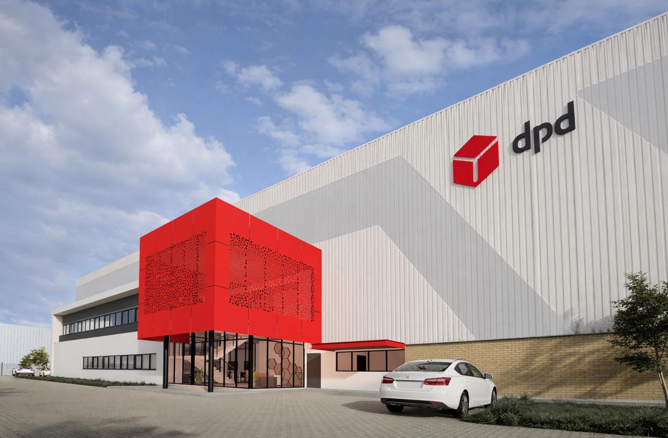 Render of Growthpoint Industrial Estate's DPD Laser facility